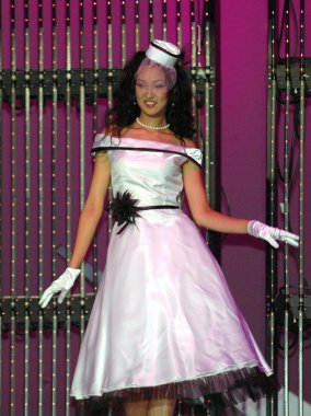 Конкурс красоты в Алмате. Казахстан.