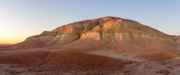 Montagne Gesso Nelle Steppe Del Kazakistan — Foto Stock