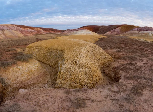 Montañas Tiza Las Estepas Kazajstán — Foto de Stock