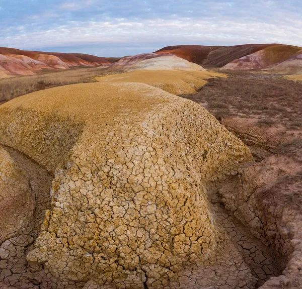 Krita Berg Stäpperna Kazakstan — Stockfoto