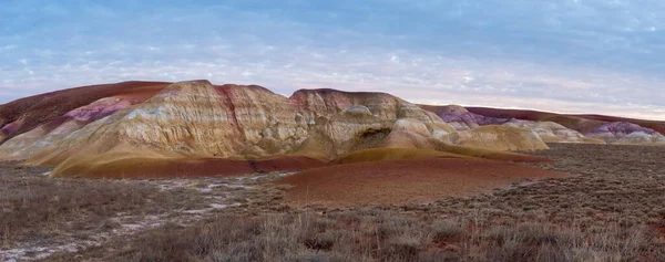 Chalk Mountains Steppes Kazakhstan — Stock Photo, Image