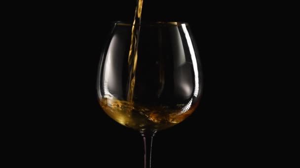 Вино Наливають Склянку — стокове відео