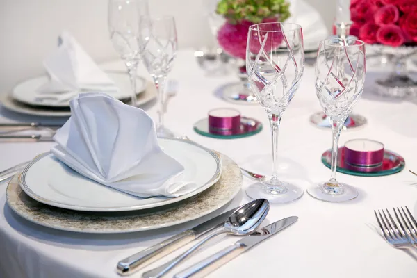 Elegant dinerpartij — Stockfoto