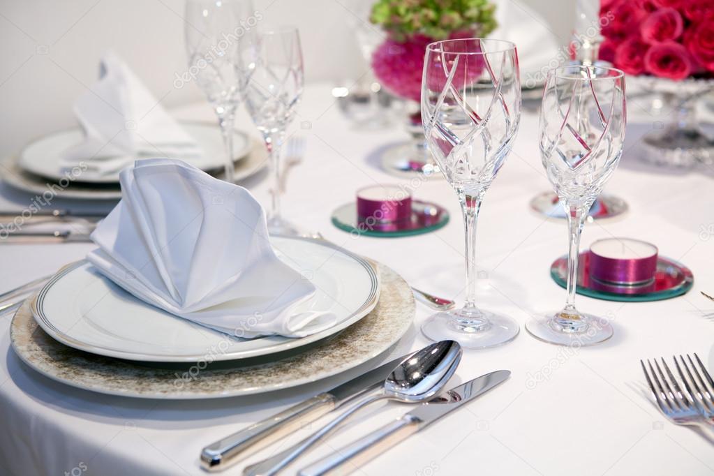 Elegant dinner party — Stock Photo © gsermek #14387143
