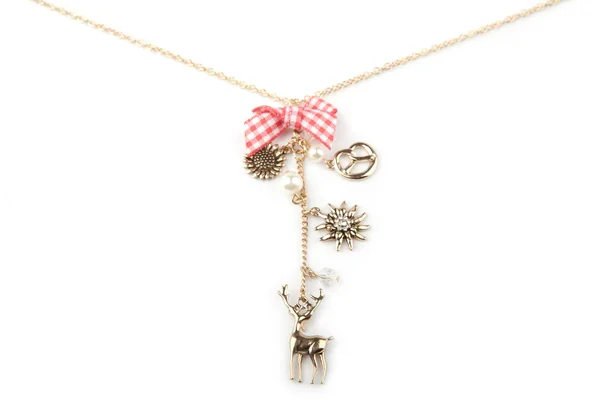 Lucky charm necklace — Stock Photo, Image