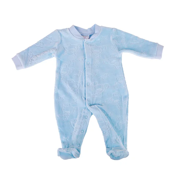 Blue baby clothes — Stock Photo, Image