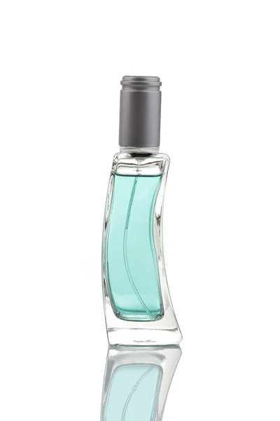 Eleganckie męskie Perfumy, na białym tle — Zdjęcie stockowe