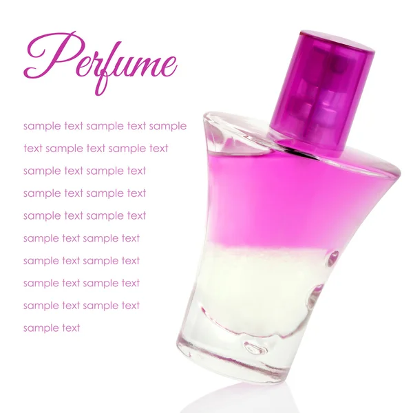 Perfume rosa — Fotografia de Stock