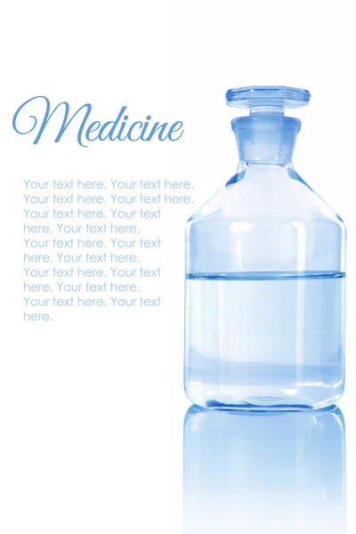 Medyczne alkohol butelka — Zdjęcie stockowe