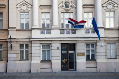 Hırvat sabor veya Meclis, zagreb, Hırvatistan.