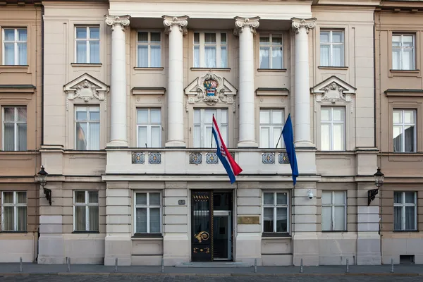 Sabor ou Parlamento croata em Zagreb, Croácia . — Fotografia de Stock