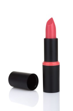 pembe ruj gölge beyaz zemin üzerine izole