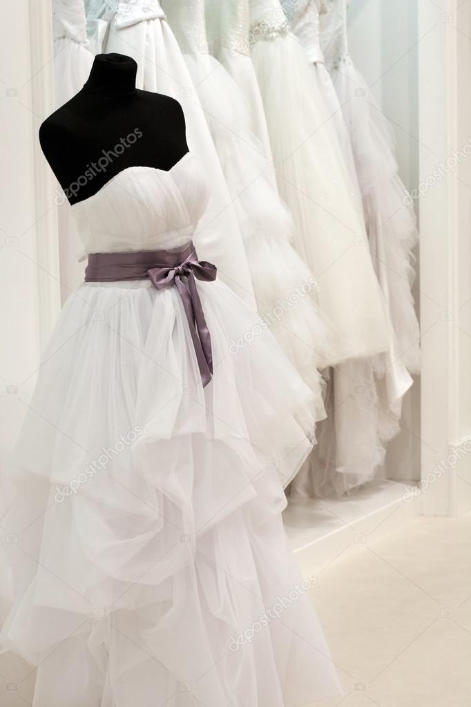 Bridal shop with mannequin