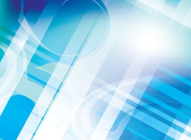 Açık mavi renkli paralel çizgiler ile soyut - vektör