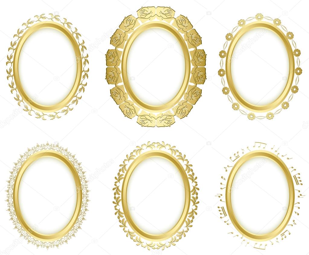 decorative frames - vector set