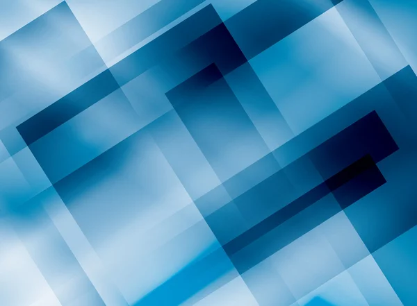四角形を青のベクトルの背景 — ストックベクタ