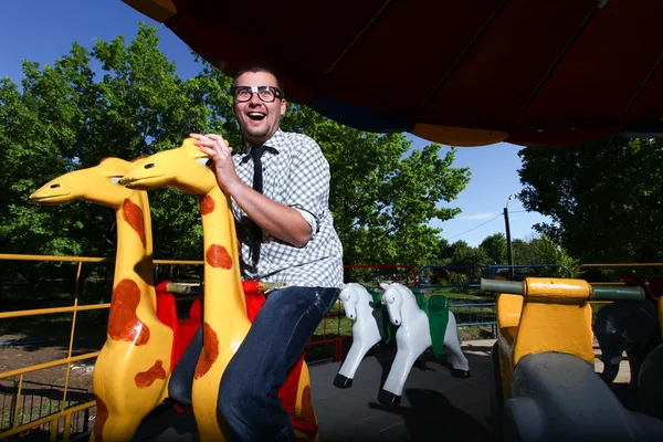 A man in glasses — Stock Photo, Image