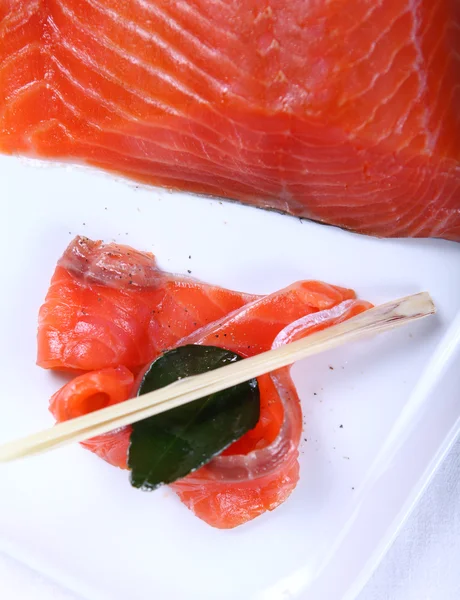 Fresh salmon — Stock Photo, Image