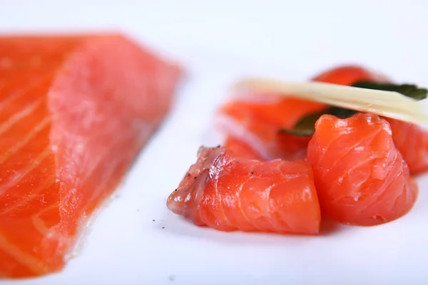 Verse zalm — Stockfoto