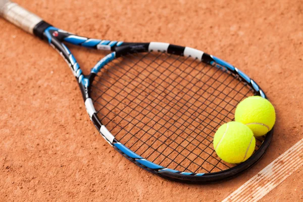 Raquete de tênis — Fotografia de Stock
