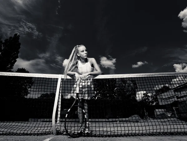 Sportieve vrouw — Stockfoto