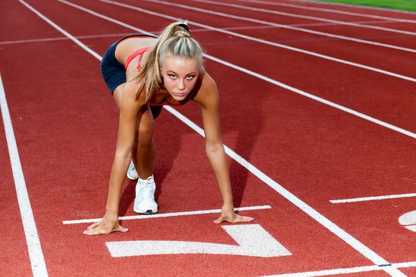 Sporty woman — Stock Photo, Image