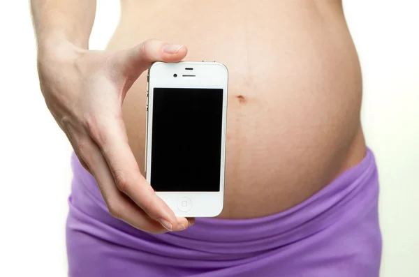 Hamile kadın. — Stok fotoğraf