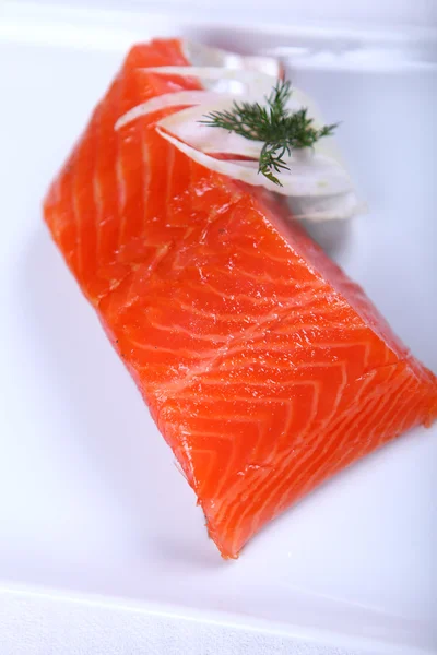 Verse zalm — Stockfoto