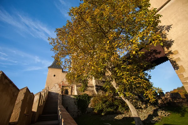 Path to ancient castle — Stock Photo, Image