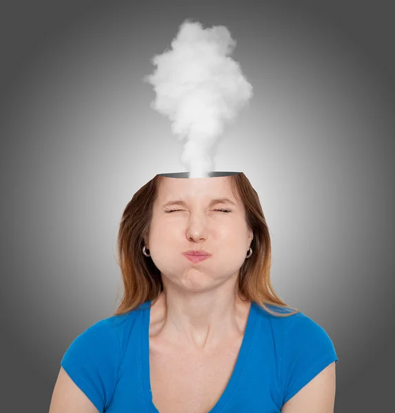 Angry woman — Stock Photo, Image