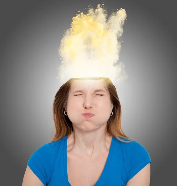 Angry woman — Stock Photo, Image