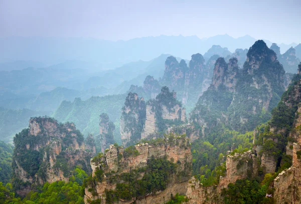 Parc national de Zhangjiajie, Chine. Montagnes Avatar — Photo