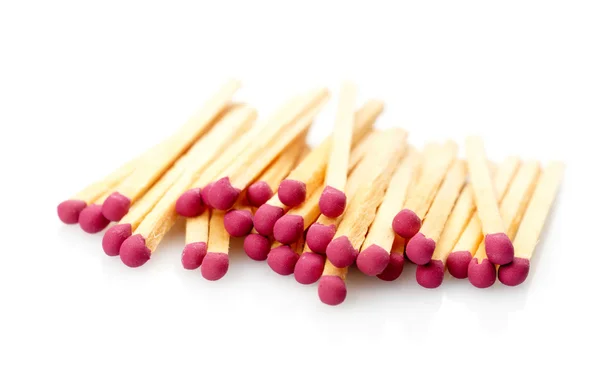 Groupe of match sticks isolated on white background Stock Photo