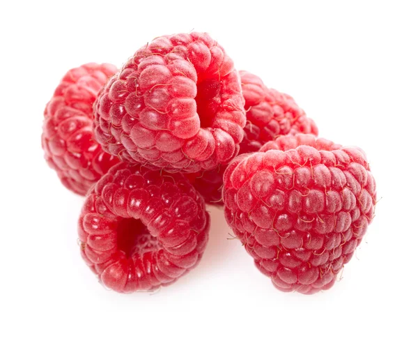 Raspberry fruit isolated on white background — Stock Photo, Image