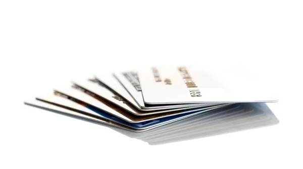 Пакет кредитных карт — стоковое фото