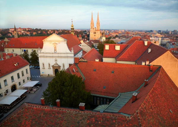 Zagreb cityscape, Croatia — Stock Photo, Image