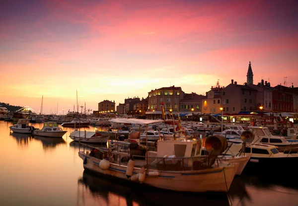 Europejskie Miasto Morze Adriatyckie — Zdjęcie stockowe