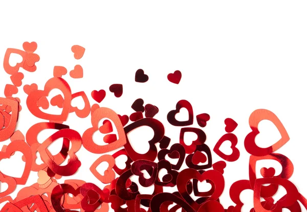 Tło valentine serca — Zdjęcie stockowe