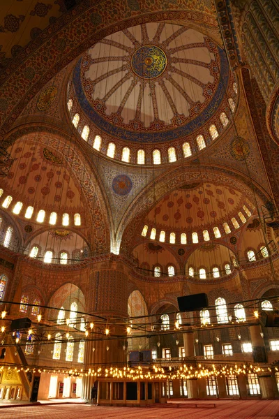 Blå moskén. Istanbul, Turkiet — Stockfoto