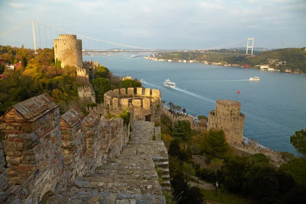 Fortaleza Rumelihisar. Estambul, Turquía — Foto de Stock