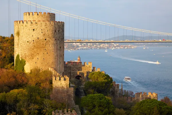 Fortress Rumelihisar. Istanbul, Turkey — Stock Photo, Image