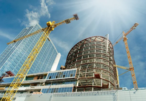 Construction work site — Stockfoto