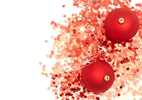 Bolas de Navidad y decoraciones —  Fotos de Stock