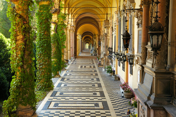 Mirogoj cemetery. Zagreb, Croatia