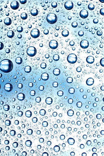 Gotas de agua fondo — Foto de Stock