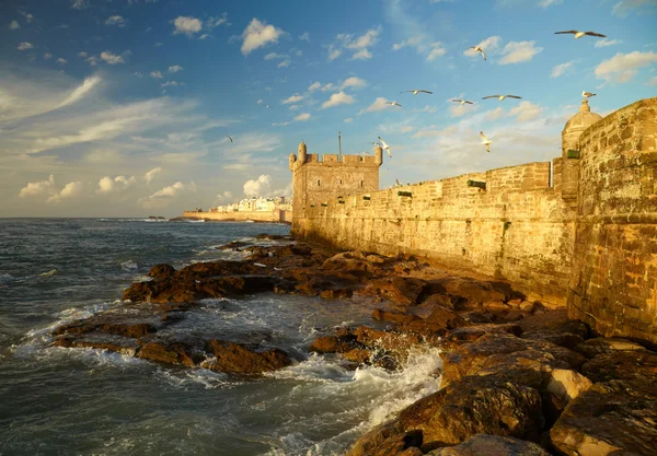 Pevnost Essaouira, Maroko, Afrika — Stock fotografie