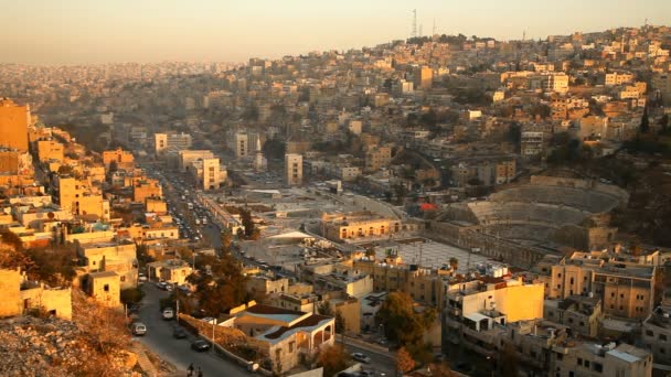 Amman - Hauptstadt Jordaniens — Stockvideo