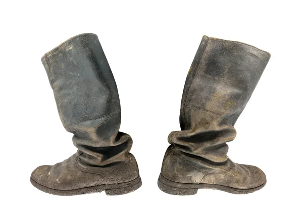 Tarpaulin boots — Stock Photo, Image