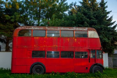 Londra çift katlı otobüsü Bad Oeynhausen müzesinde