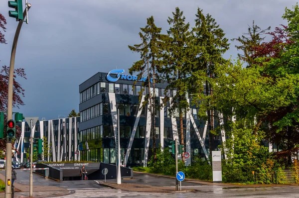 Siedziba główna Nordex w Hamburgu, Niemcy — Zdjęcie stockowe